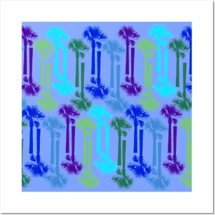 Aztec Palm Trees Posters and Art